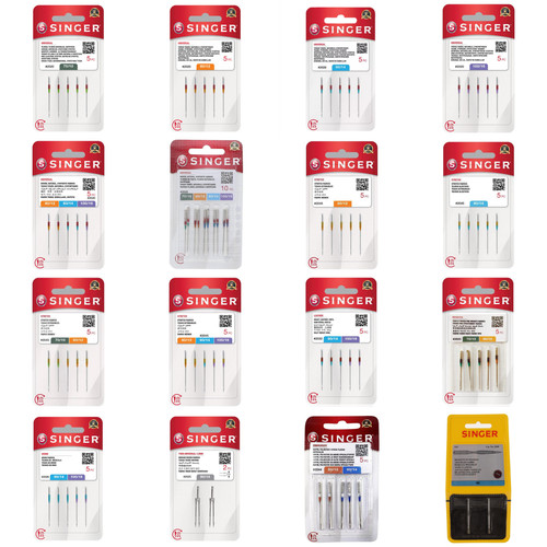 Singer sewing machine needles - singer,