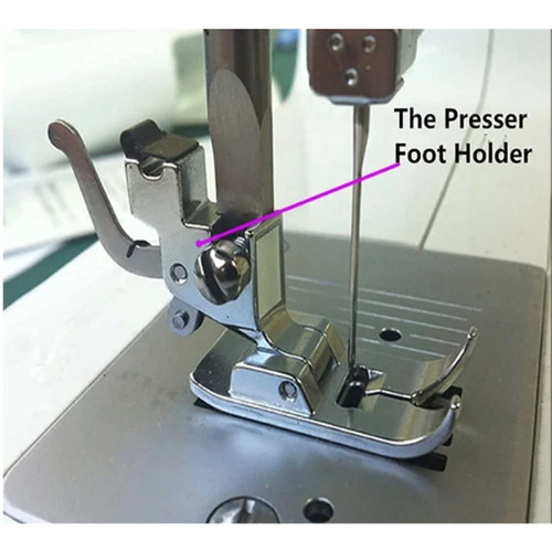 Sewing machine snap - sewing, snap-on