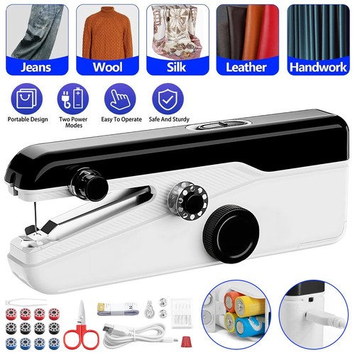 Mini handheld cordless sewing - handheld,