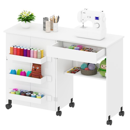 Folding sewing table - sewing,