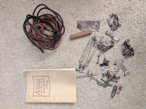 Vintage singer sewing machine - singer,