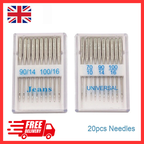 20x sewing machine needles - machine,