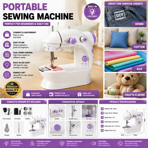Beginner household mini sewing - beginner,